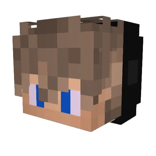 tobischnobi Minecraft avatar head, 3D render