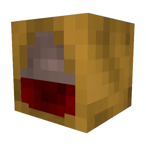 tochnyaK Minecraft avatar head, 3D render