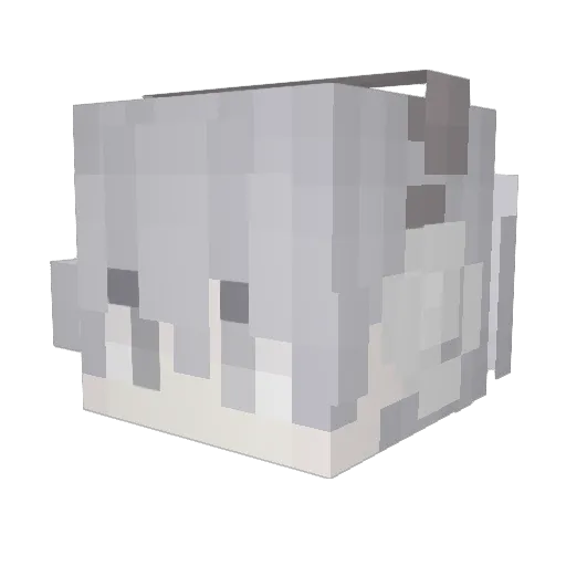 todastrolas Minecraft avatar head, 3D render