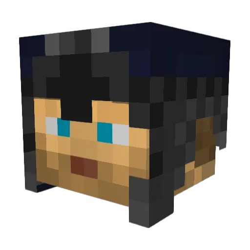 todd_moxey Minecraft avatar head, 3D render
