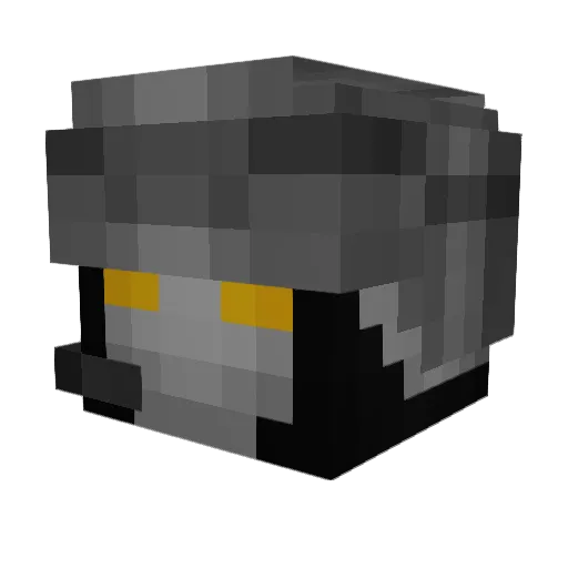 toddzger Minecraft avatar head, 3D render