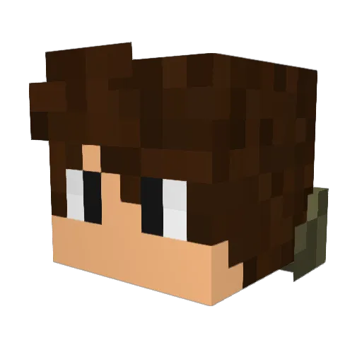 toddzilla16 Minecraft avatar head, 3D render
