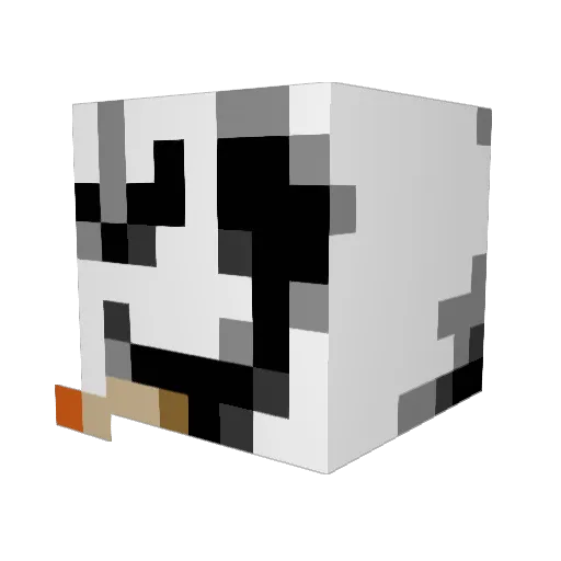 todley_numbnuts Minecraft avatar head, 3D render
