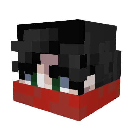 todo80 Minecraft avatar head, 3D render