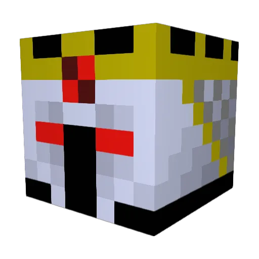 todoslosheroes Minecraft avatar head, 3D render