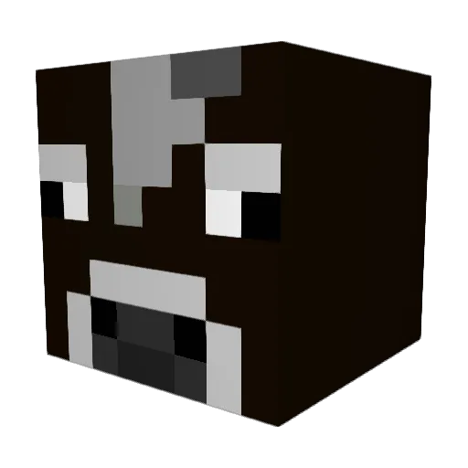 toeslethal Minecraft avatar head, 3D render