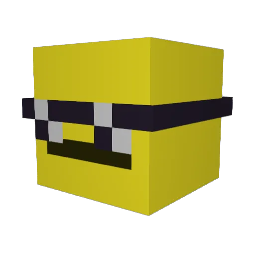 toetickler47 Minecraft avatar head, 3D render