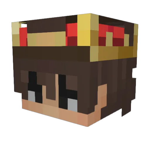 tofik647 Minecraft avatar head, 3D render