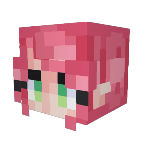 tofoo4099 Minecraft avatar head, 3D render