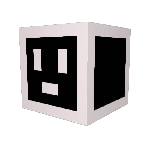 tofuumai Minecraft avatar head, 3D render