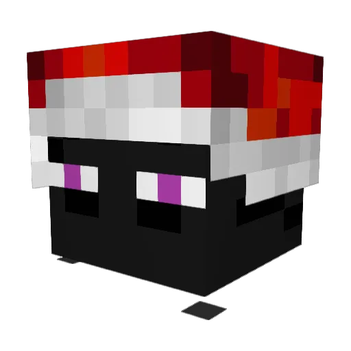 togah Minecraft avatar head, 3D render