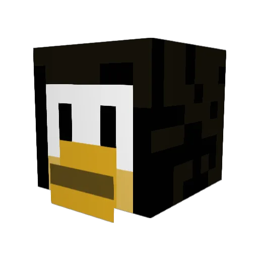 togenn Minecraft avatar head, 3D render