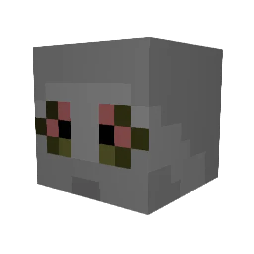 toimihya Minecraft avatar head, 3D render