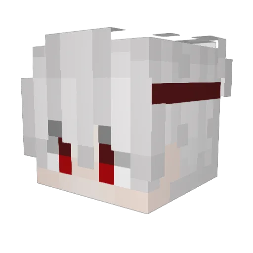 toinou1108 Minecraft avatar head, 3D render