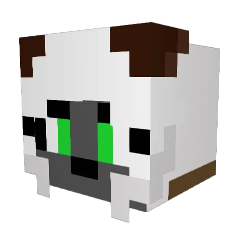tokidoki1223 Minecraft avatar head, 3D render