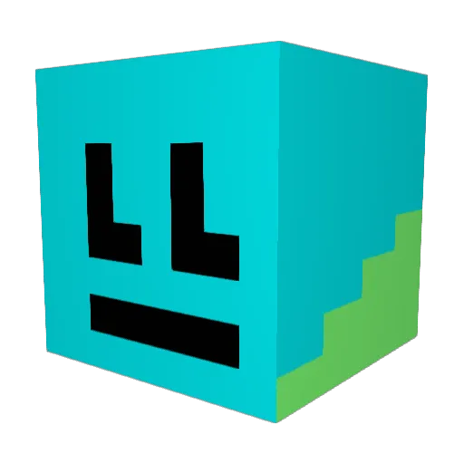 toko_loko Minecraft avatar head, 3D render