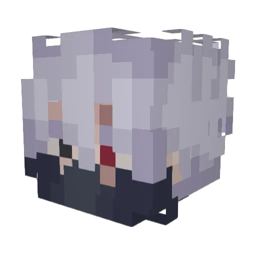 tokyo3472 Minecraft avatar head, 3D render