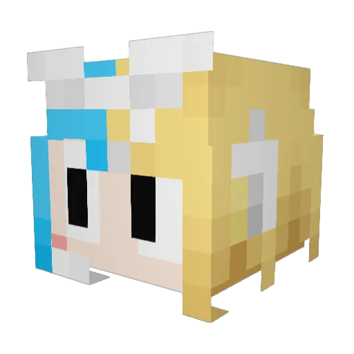 tolanakula_256 Minecraft avatar head, 3D render