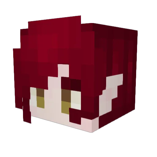 tolar_r Minecraft avatar head, 3D render