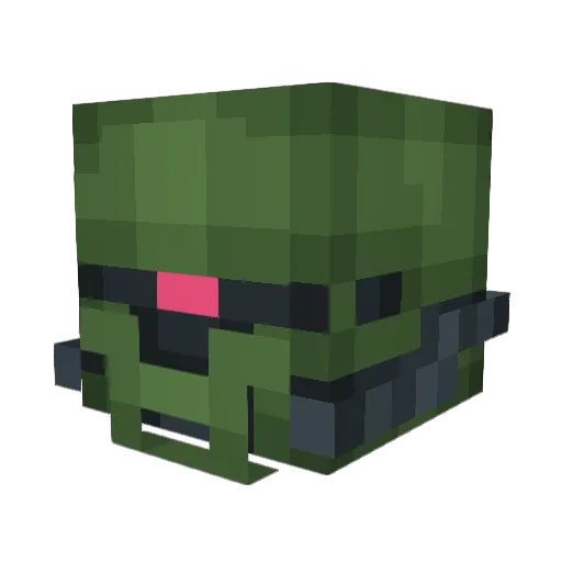 tolki34 Minecraft avatar head, 3D render