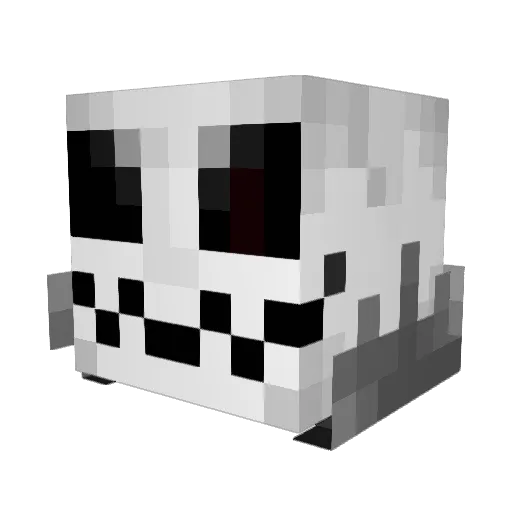toloque Minecraft avatar head, 3D render