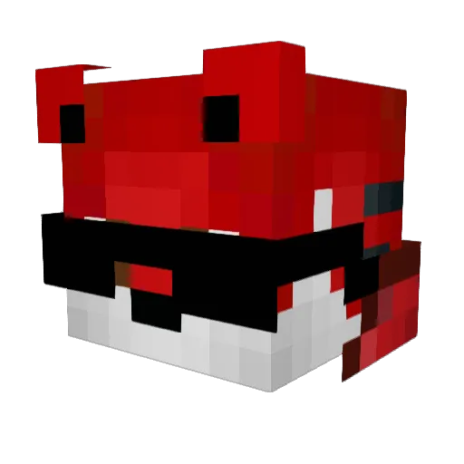 tom17175 Minecraft avatar head, 3D render