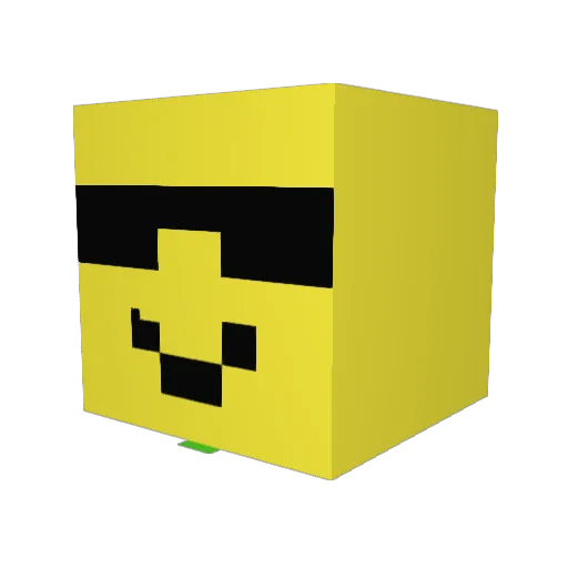 tom34215 Minecraft avatar head, 3D render
