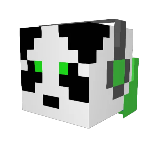 tom4545 Minecraft avatar head, 3D render