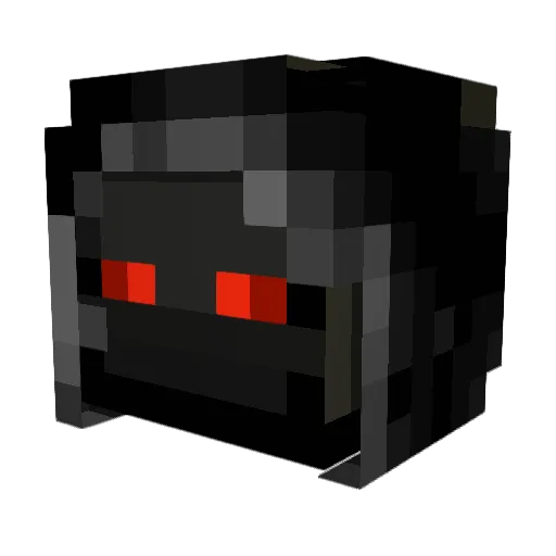 tom_attack Minecraft avatar head, 3D render