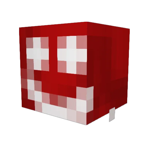 tomaac Minecraft avatar head, 3D render