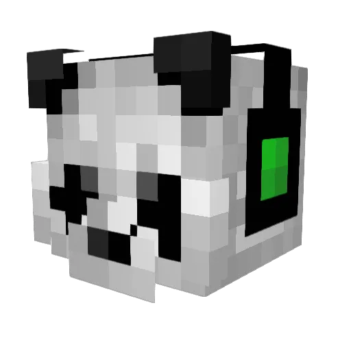 tomaszdzw Minecraft avatar head, 3D render