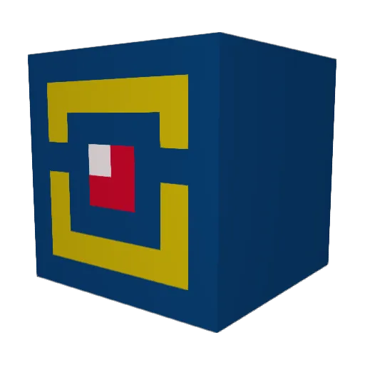 tomato003 Minecraft avatar head, 3D render