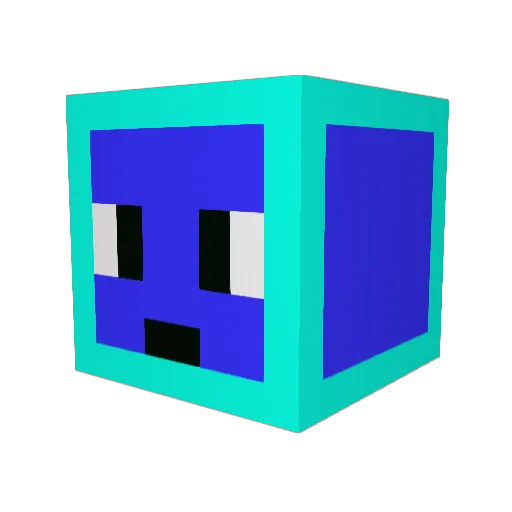 tomato135 Minecraft avatar head, 3D render