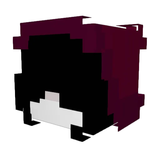 tomato_201 Minecraft avatar head, 3D render