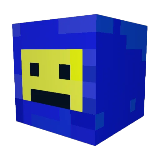 tomato_bel Minecraft avatar head, 3D render