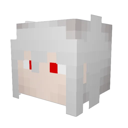 tomato_ore Minecraft avatar head, 3D render