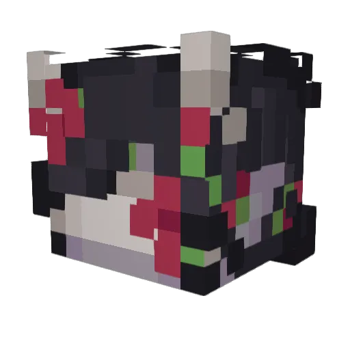 tomatotheo Minecraft avatar head, 3D render