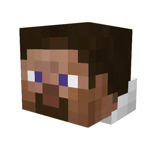 tomaz3234 Minecraft avatar head, 3D render