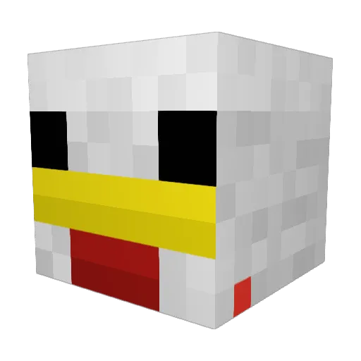 tomcarr23 Minecraft avatar head, 3D render