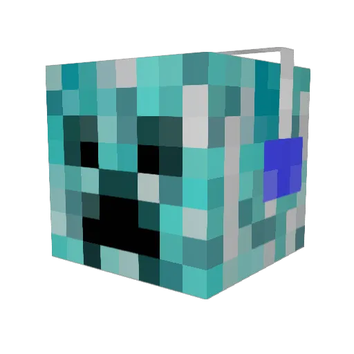 tomcookie007 Minecraft avatar head, 3D render
