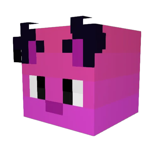 tomeczek2 Minecraft avatar head, 3D render