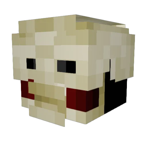 tomer0987 Minecraft avatar head, 3D render