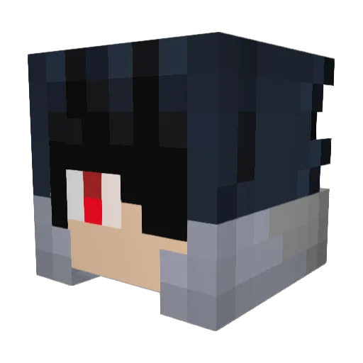 tomer811 Minecraft avatar head, 3D render