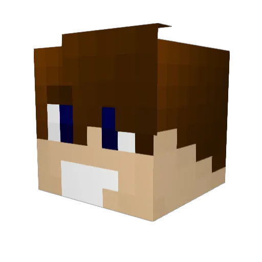 tomgb333 Minecraft avatar head, 3D render