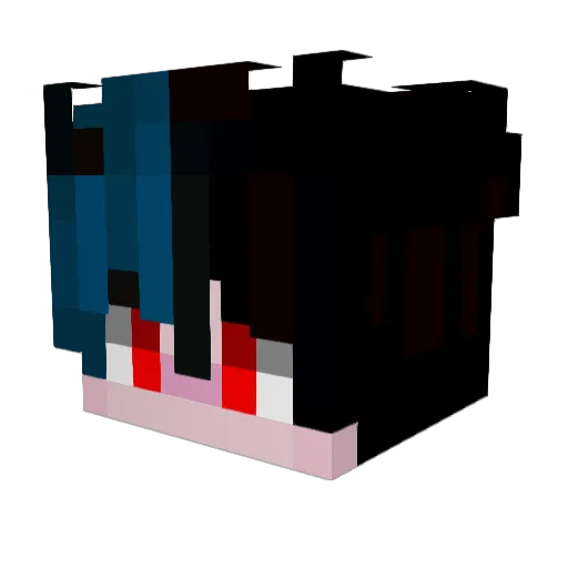 tomhwbc Minecraft avatar head, 3D render