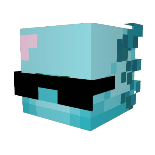 tomi_mf Minecraft avatar head, 3D render