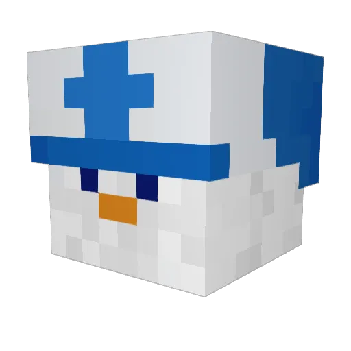 tommc1337 Minecraft avatar head, 3D render