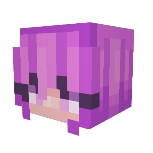 tommie78 Minecraft avatar head, 3D render