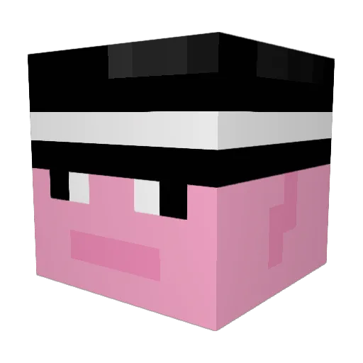 tommie_boy Minecraft avatar head, 3D render