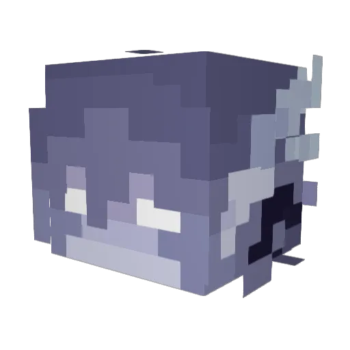 tommocoast Minecraft avatar head, 3D render